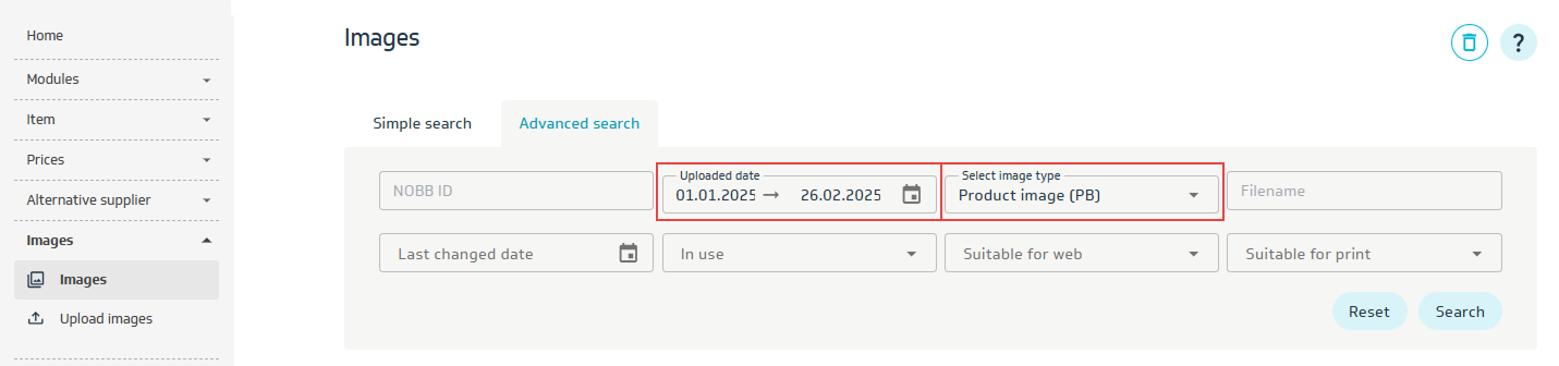 advances search - images.png